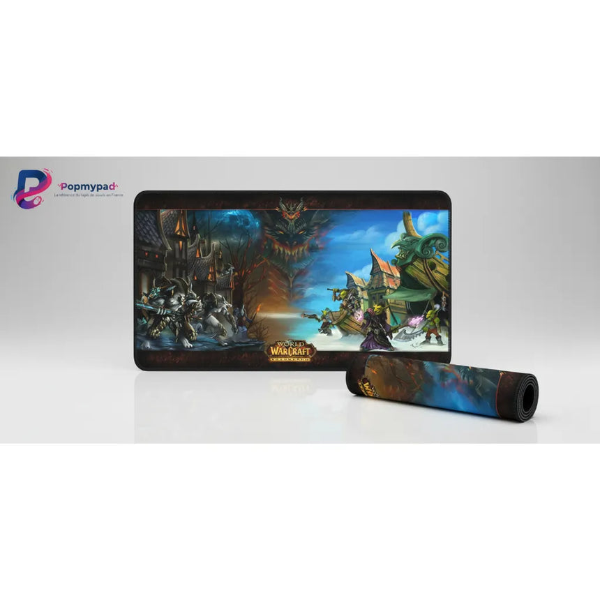 Tapis de souris World of Warcraft - Édition Cataclysm : L'Affrontement Épique