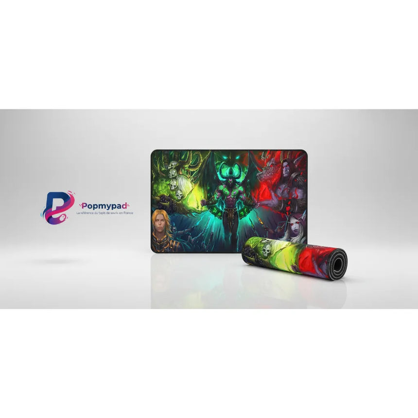 Tapis de souris World of Warcraft - Édition Légendes d'Azeroth (XXL)