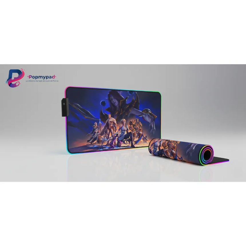 Tapis de souris World of Warcraft RGB - Édition Légendes d'Azeroth XXL
