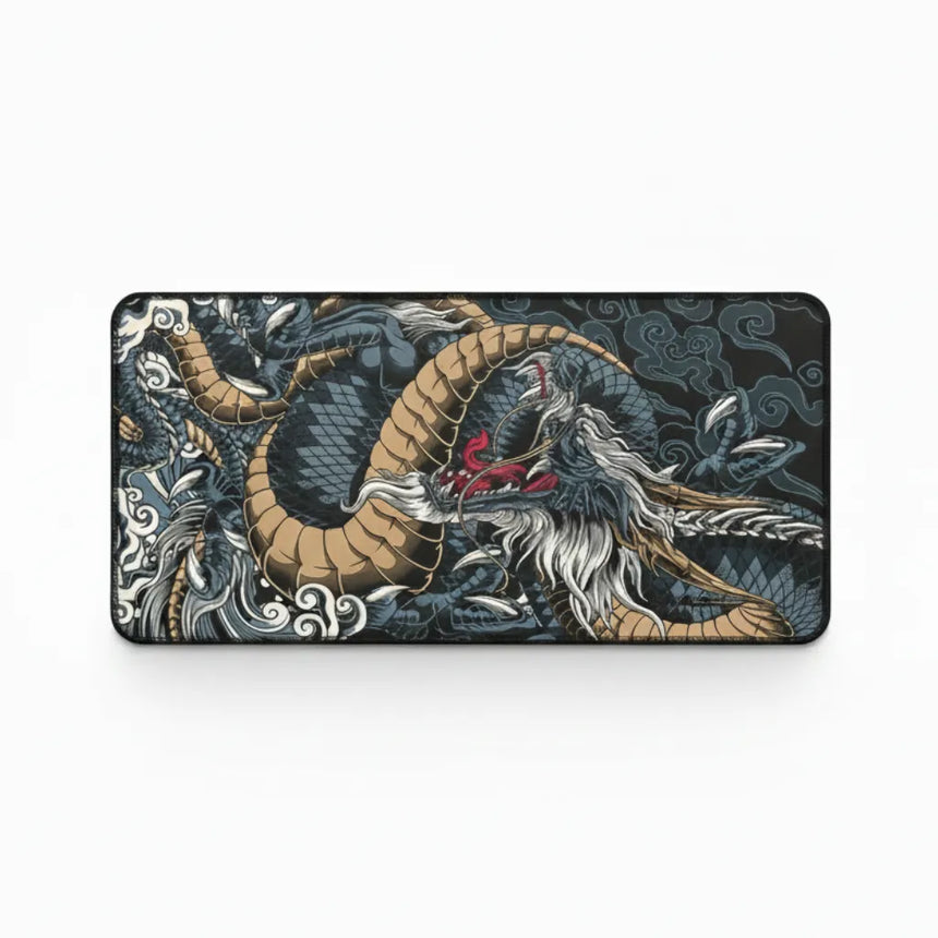 Tapis de souris XXL Dragon Japonais - Style Irezumi Traditionnel