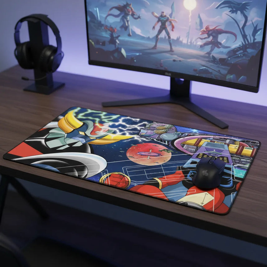 Tapis de souris XXL Goldorak - Édition Collector "Duel Intersidéral"
