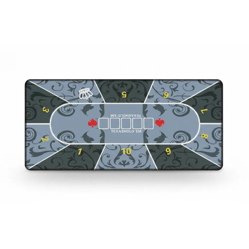 Tapis de souris XXL Poker - Design Baroque Texas Hold'em Premium