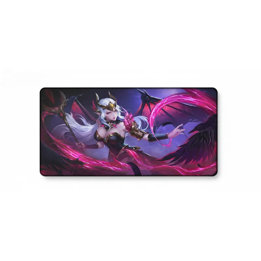 Tapis de souris Gaming LeBlanc - League of Legends - Rose Noire Edition