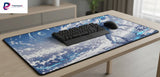 Tapis de souris Renard Mystique - Design Zen & Sérénité Bleue