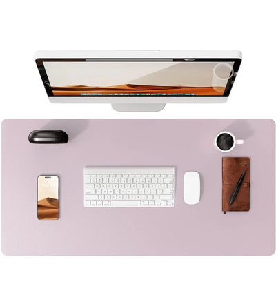 Tapis de Souris Cuir PU — Sous-Main de Bureau Grand Format | PopMyPad