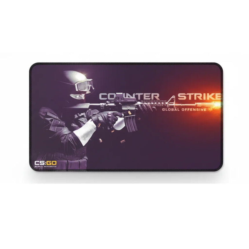 Tapis de Souris CS:GO Tactical Purple - Glisse Ultime & Précision Esport