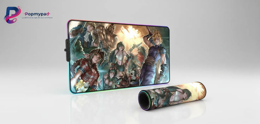 Tapis de Souris Gamer Final Fantasy VII - Édition Légendes de Midgar (XXL)