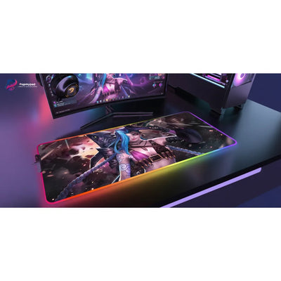 Tapis de Souris Gamer Jinx - League of Legends  Édition Collector Art
