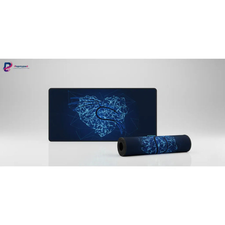 Tapis de Souris Gamer Kali Linux - Édition Cyber Géométrique