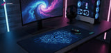Tapis de Souris Gamer Kali Linux - Édition Cyber Géométrique