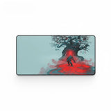 Tapis de Souris Gamer The Witcher - Édition Loup Géométrique XXL