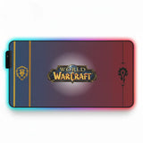 Tapis de Souris Gamer World of Warcraft - Alliance vs Horde RGB Edition