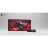 Tapis de Souris Gaming - Édition Mini Racing Legend - Rouge & Noir Dynamique