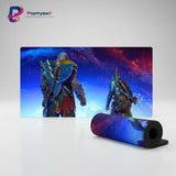 Tapis de Souris Gaming God of War - Kratos & Atreus Édition Cosmique - XXL