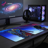 Tapis de Souris Gaming God of War - Kratos & Atreus Édition Cosmique - XXL