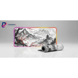 Tapis de Souris Gaming Japon - Paysage Traditionnel Sumi-e & RGB