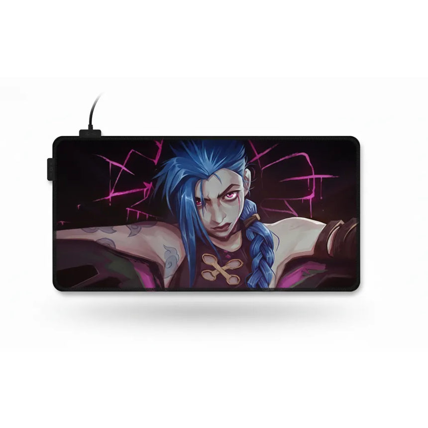 Tapis de Souris Gaming Jinx - League of Legends - Édition Artistique Chaos