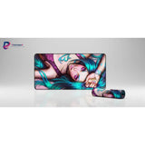 Tapis de Souris Gaming Jinx - League of Legends - Édition Chaos Néon XXL