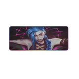 Tapis de Souris Gaming Jinx - League of Legends | Édition RGB Ultra-Précision