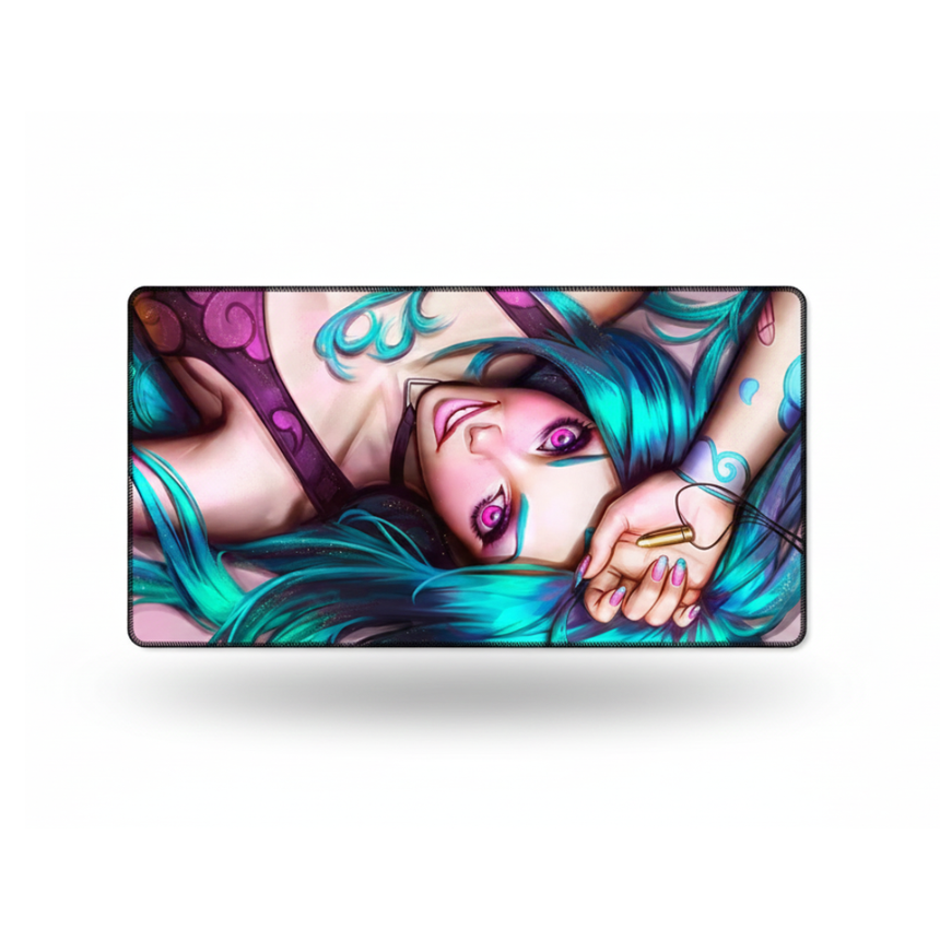 Tapis de Souris Gaming League of Legends - Édition Spectral Blue XXL