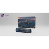 Tapis de Souris Gaming Pro - Édition Survival  Horizon Post-Apocalyptique XXL