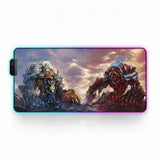 Tapis de Souris Gaming RGB - Édition Duel Légendaire : Azeroth
