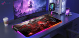 Tapis de Souris Gaming RGB - Édition World of Warcraft : La Bataille Finale