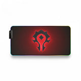 Tapis de Souris Gaming RGB - World of Warcraft Édition Horde (XXL)