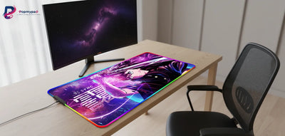 Tapis de Souris Gaming RGB Demon Slayer - Design Exclusif Personnage Manga