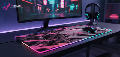 Tapis de Souris Gaming RGB Demon Slayer - Édition Nezuko "Demon Fury" XXL