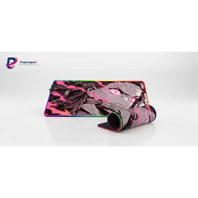 Tapis de Souris Gaming RGB Demon Slayer - Édition Nezuko "Demon Fury" XXL