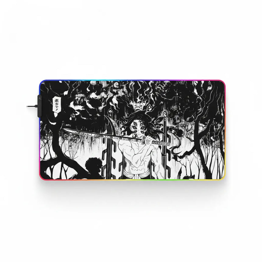 Tapis de Souris Gaming RGB Kokushibo - Demon Slayer Edition XXL