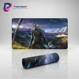Tapis de Souris Gaming The Witcher - Édition Geralt de Riv - Glisse Ultime