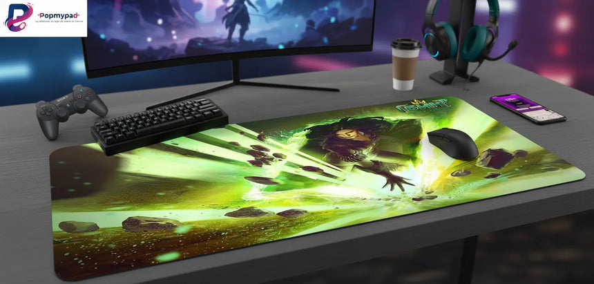 Tapis de Souris Gaming The Witcher - Yennefer Gwent Edition - Précision Ulte & Glisse XXL