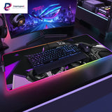 Tapis de Souris Gaming Valorant - Killjoy Edition (Style Tech-Noir & Violet)