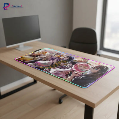 Tapis de Souris Gaming XXL - Demon Slayer : L'Armée des Piliers (Édition Limitée)