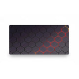 Tapis de Souris Gaming XXL - Design Hexagonal 3D "Cyber Fusion"