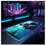 Tapis de Souris RGB Demon Slayer - Modèle Muichiro Tokito | Glisse Ultime