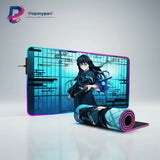 Tapis de Souris RGB Demon Slayer - Modèle Muichiro Tokito | Glisse Ultime