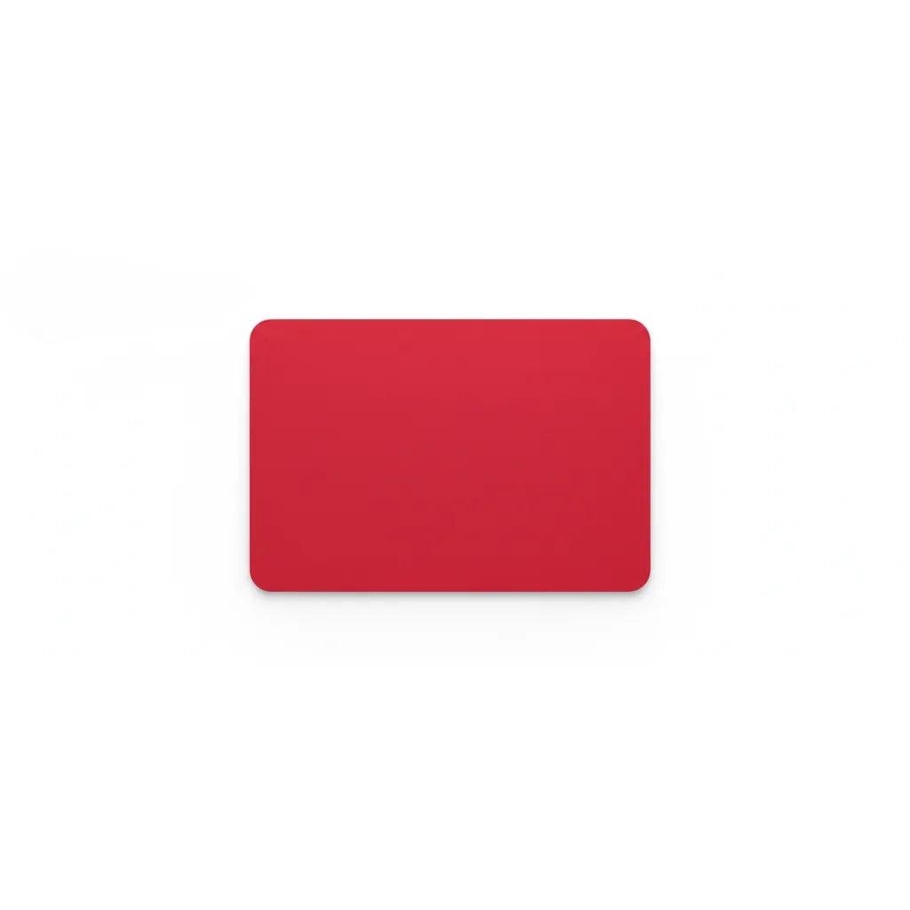 Tapis de Souris Rouge Intense - Minimaliste & Ergonomique - Popmypad