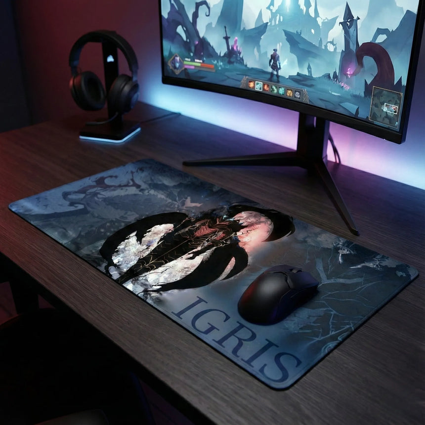 Tapis de Souris Solo Leveling - Édition Igris le Rouge : Le Commandant des Ombres