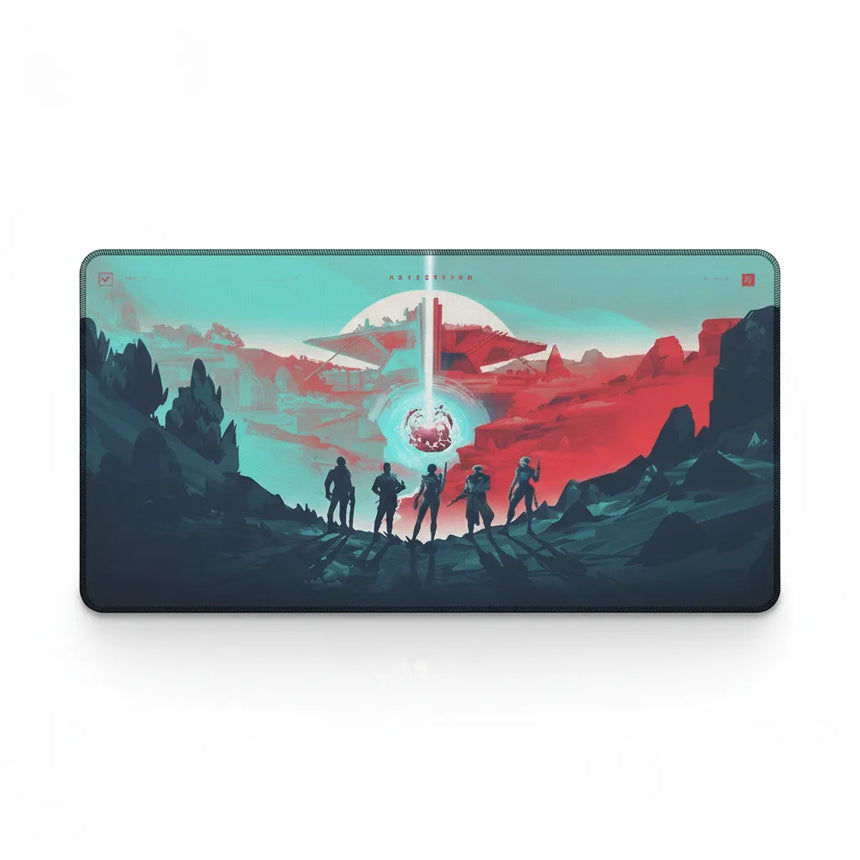 Tapis de Souris Valorant XXL - Édition Silhouettes Agents & Landscape Esport