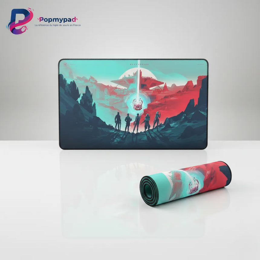 Tapis de Souris Valorant XXL - Édition Silhouettes Agents & Landscape Esport