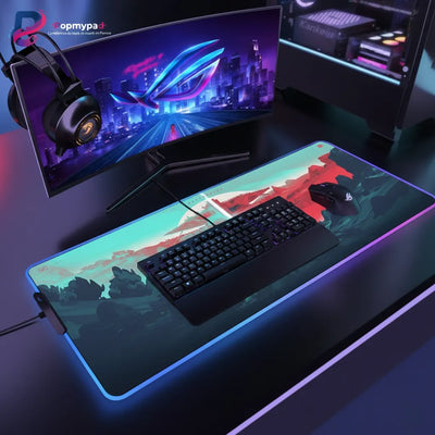Tapis de Souris Valorant XXL - Édition Silhouettes Agents & Landscape Esport