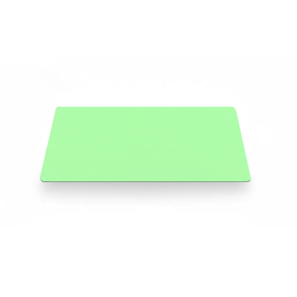 Tapis de Souris Vert Clair Pastel - Design Minimaliste & Confort Premium