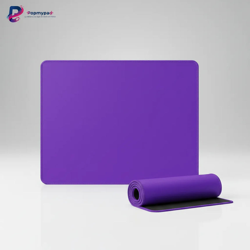 Tapis de Souris Violet Minimaliste - Confort & Précision Premium