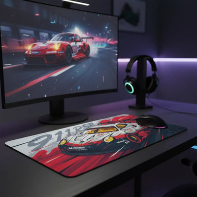 Tapis de Souris Porsche- Édition Collector 911 RSR "Racing Art"