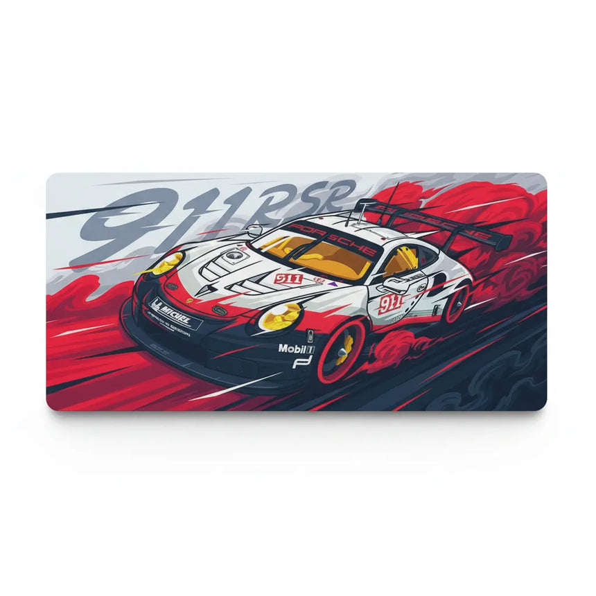 Tapis de Souris Porsche- Édition Collector 911 RSR "Racing Art"