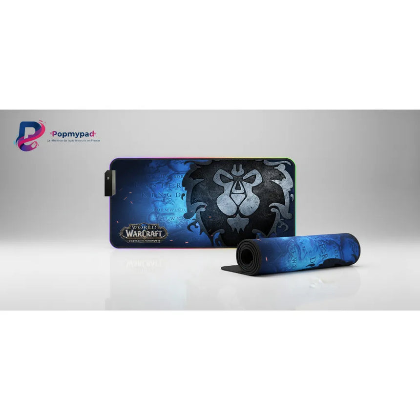 Tapis de Souris World of Warcraft Alliance RGB - Édition Légendaire