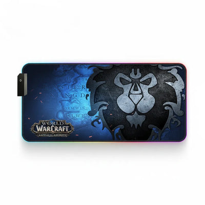 Tapis de Souris World of Warcraft Alliance RGB - Édition Légendaire